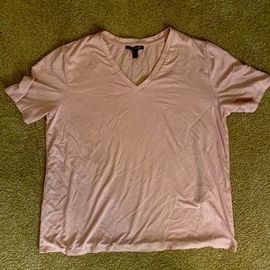 EUC Eileen Fisher v neck tee